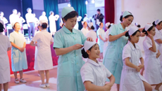 高职院、附设中医学校举办2023年“5.12”护士文化节授帽仪式