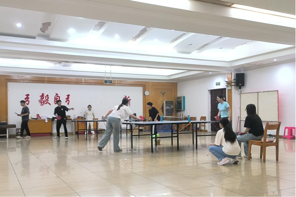 兵乓球协会在比赛