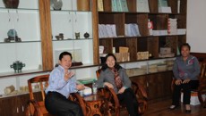 冷静副院长带队到壮医药学院进行开学前教学检查