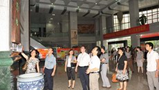 梧州市中医院到一附院参观交流