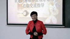 深圳市百丽雅美容有限公司赵清总裁亲临我校看望订单班学生