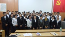 护理学院学生第一党支部发展党员暨党员转正会议