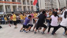 护理学院喜获星空彩票老版本下载首届新生拔河比赛冠军