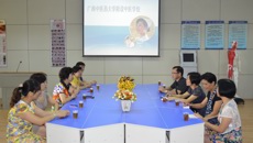 广西玉林市卫生学校到附设中医学校参观交流