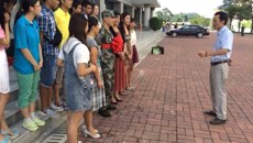 护理学院举行2014年新兵入伍欢送会