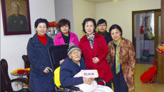 一附院开展2015年春节送温暖走访慰问活动