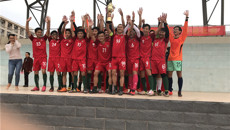 星空彩票老版本下载2016年体育文化节足球赛闭幕  赛恩斯学院代表队荣获冠军