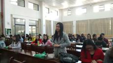 药学院学生党支部开展长征胜利80周年学习大会