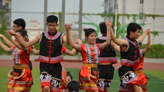 2016年壮医药学院第二届“壮族三月三”文化艺术节开幕