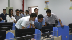 自治区高校工委副书记满昌学到我校调研“两学一做”工作开展情况