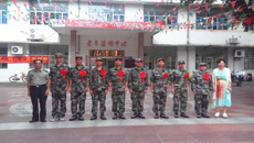 又是一年入军营   学校温暖送兵行——我校圆满完成年度征兵工作