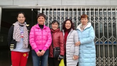 关爱暖人心 体育部领导慰问退休老教师