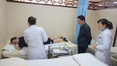 庞宇舟副校长赴柳州市中医院、广西柳州钢铁集团有限公司医院调研考察