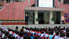 一附院中医治未病中心团队到园湖路小学开展“中医文化进校园”健康宣讲活动