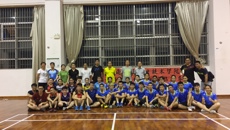 我校气排球队与广西职业技术学院进行交流比赛