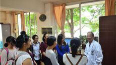 马来西亚拉曼大学代表团到一附院参观访问