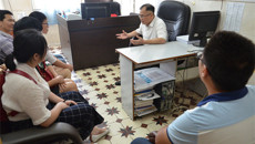 贵港市中医医院到一附院交流信息化建设