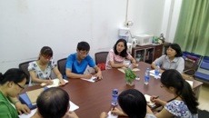 高职院（中医学校）党总支邓远美书记到各党支部开展走访调研活动