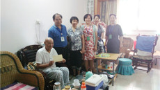 一附院开展“七一”走访慰问党员活动