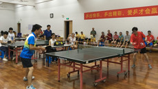 我校2017年教职工乒乓球比赛圆满结束
