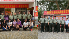 直属党委携手广西陆军预备役师医院开展“七一”主题日活动