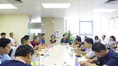 一附院领导班子到仙葫院区现场办公