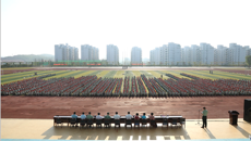 星空彩票老版本下载2017级新生军训动员大会隆重举行