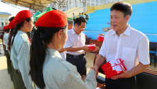 2017级学生军训汇报表演暨总结表彰大会圆满结束