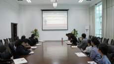 我校团干集体收看2018年度学校共青团网络视频工作会议