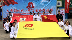 学习雷锋好榜样——我校组织两支志愿服务队参加志愿服务活动