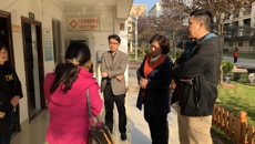 仙葫分院领导到我校卫生所检查指导工作