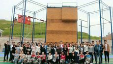 基础医学院在全院开展大学生素质拓展体验课活动