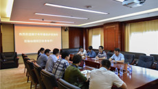 南宁市环境保护局副局长谢健一行到一附院仙葫院区检查指导工作