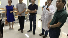 自治区教育厅实验教学中心建设检查组到我校进行实地核查