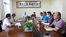 自治区人社厅领导到瑞康医院调研