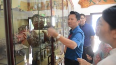 2018年壮瑶医药医养结合人才小高地学术交流暨示范基地建设现场指导会在金秀县举行