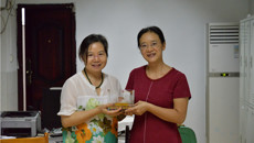 瑞康医院举办8月份退休职工座谈会