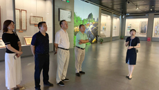 【不忘初心、牢记使命】公共卫生与管理学院领导班子参观《广西廉政文化展》