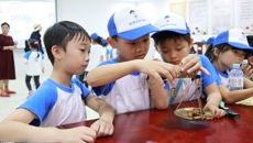 小手拉大手 感受中药魅力——南宁市滨湖路小学师生及家长在我校开展“快乐马驹班”亲子实践活动