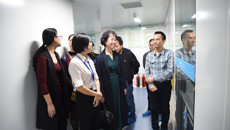 【不忘初心 牢记使命】成果转化与社会服务处、科技处领导专家一行到附属瑞康医院调研