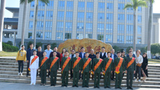 我校举行2019年度光荣退役返校大学生 欢迎仪式