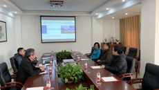 自治区教育厅科研处黄青云一行实地调研我校校企合作研发平台