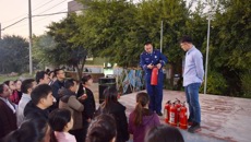 高职院、附设中医学校开展“不忘初心、牢记使命”消防安全知识讲座暨消防技能演练