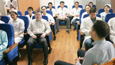 【不忘初心 牢记使命】附属瑞康医院党委班子成员回到各党支部参加主题教育专题组织生活会