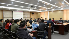 学校党委副书记何并文一行到赛院检查指导思想政治工作