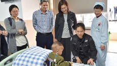 中国青少年发展基金会回访瑞康医院如新中华儿童心脏病救助项目