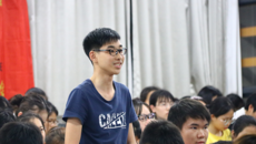 庞宇舟副书记为我校大学生作“壮医药膳的理论与实践”学术讲座