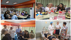 瑞典全科医学专家到一附院凤岭北社区卫生服中心访问交流