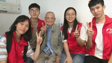 铭记历史，致敬老兵 ——护理学院开展“陪老兵过六一”志愿服务