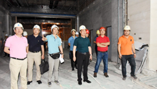 附属瑞康医院院长唐友明带队赴空港院区开展实地调研并召开工作推进协调会